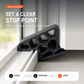 📢📢1 kaufen, 1 gratis🥳🚪 Sicherer Türanschlag für Schienen – Stopper für Schiebefenster & Balkontüren, zum Schutz vor Stößen🏠