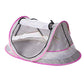 ☀️🛡️ Baby-Popup-Zelt UPF 50+ – 1 Sekunde aufgebaut, 360° Luftzirkulation, Insekten- & UV-Schutz, leichter Reisebegleiter für Strand & Garten 🧸🌬️