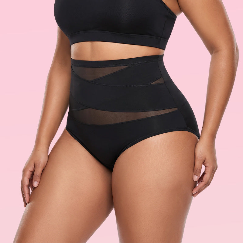 📢1 kaufen, 1 gratis💕Damen Unterwäsche mit hoher Taille und Bauchkontrolle