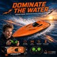 🎮 🚢HALBER PREIS! 2.4G High-Speed RC-Rennboot mit Dual-Motoren 🌊