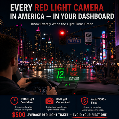 🚗 JETZT 50 % RABATT! Head-Up-Display (HUD) mit GPS – genaue Geschwindigkeitsanzeige in km/h – digitaler Tachometer, Kompass und Geschwindigkeitswarnung – Plug-and-Play für alle Fahrzeuge 📊✨