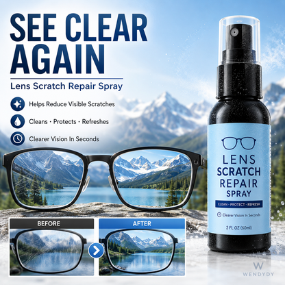 ✨ Brillen-Kratzer-Reparaturspray: Nano-Formel für klare Sicht | 50% Rabatt + 2+1 gratis