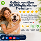 🐶 Tierbadbürste – Langer Griff, Shampoo-Spender, 2 Bürstenkopf-Optionen 🧴