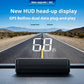 🚗 JETZT 50 % RABATT! Head-Up-Display (HUD) mit GPS – genaue Geschwindigkeitsanzeige in km/h – digitaler Tachometer, Kompass und Geschwindigkeitswarnung – Plug-and-Play für alle Fahrzeuge 📊✨