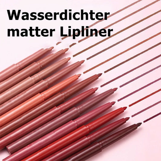 Wasserdichter, matter Lipliner-Stift