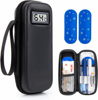 ✨ NUR HEUTE: 50% RABATT 🔥 Insulin-Kühltasche mit Temperaturanzeige