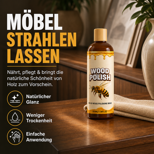 📢 Je mehr du kaufst, desto mehr Rabatte bekommst du👍🪵 Holz-Pflege & Polierer – Entfernt Kratzer, schützt vor Feuchtigkeit & verleiht strahlenden Glanz 🌟