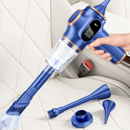 🔋 50% RABATT! ✨ Kabelloser Handstaubsauger mit Saug- & Blasfunktion – Leistungsstark, Vielseitig Einsetzbar & Einfache Leerung 🏎️