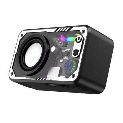 🔥Ausverkauf: 50 % Rabatt🎶Transparenter, farbenfroher LED-Bluetooth-Lautsprecher