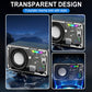 🔥Ausverkauf: 50 % Rabatt🎶Transparenter, farbenfroher LED-Bluetooth-Lautsprecher