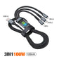 3-in-1-Schnellladekabel(Nur 3.99 €)