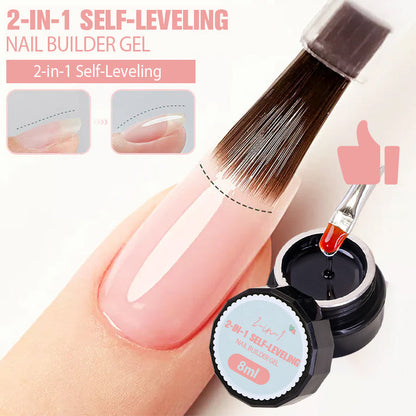 3-in-1 selbstnivellierendes Nagelaufbaugel