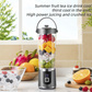 🌀🥤 Kabelloser Smoothie-Maker – 10 Klingen, USB-C, 600 ml – perfekte Smoothies & Shakes – überall & sofort! ⚡