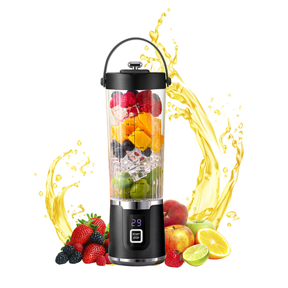 🌀🥤 Kabelloser Smoothie-Maker – 10 Klingen, USB-C, 600 ml – perfekte Smoothies & Shakes – überall & sofort! ⚡