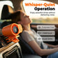 50% Rabatt | Tragbarer Clip-Ventilator mit LED-Display – Perfekt für Bett, Auto & Kinderwagen
