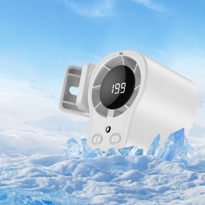 🌬️🔥 HEISSER SALE – 50% RABATT! Freihändiger persönlicher Kühlventilator mit LED-Display – Tragbar, USB-ladbar & mit Halsband oder Standfuß ✨