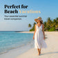 🏖️ Sommer-Sale 60% Rabatt 🏝️👒 🎀Damen-Sonnenhut mit Schleife und breiter Krempe – faltbar, 360°-Schutz🎁