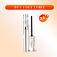 💄 2 zum Preis von 1! ✨ Wasserfeste Fiber-Mascara – Intensives Volumen und Schwung mit angereicherten Fasern für klumpenfreies Volumen den ganzen Tag lang 🌟👁️Mascara + 1 Wimpernzange