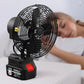 Wiederaufladbarer, tragbarer, kabelloser Campingventilator für den Außenbereich