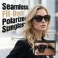 ⏰ Nur noch heute 50% Rabatt! 🕶️ Damen übergroße polarisierte Überbrillen Sonnenbrille | Modischer großer Rahmen, passt über jede Korrekturbrille für Autofahren, Urlaub & Stadtspaziergänge ✨