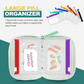 💊Wasserdichter Pillen-Organizer Set – Wiederverwendbare Beschriftungsbeutel für Medikamente, Vitamine & Reisen