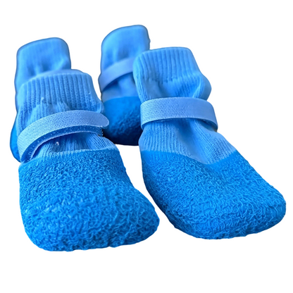 Rutschfeste wasserdichte Haustier-Schuhsocken