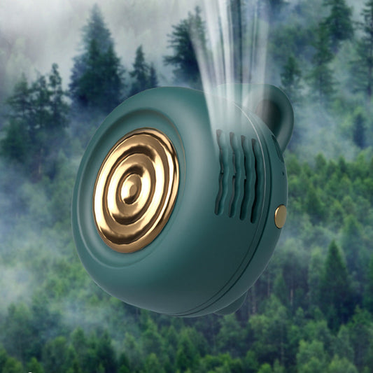 Tragbarer, geräuscharmer Clip-On-Ventilator ohne Flügel