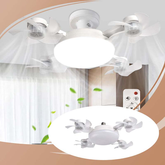 🌬️💡 Leiser Klappflügel-Deckenventilator mit LED ✅ Fernbedienung – einstellbare Farbtemperatur & Timer, energiesparend, flimmerfrei 🌙⏱️ Modernes Multifunktionsdesign für Wohnzimmer & Schlafzimmer – stilvoll kühlen & sparen.