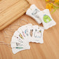 ♻️🌿Baumwolltuch mit Naturdruck aus Holzzellstoff – 1 Stück ersetzt 15 Papierhandtücher 🧽💸