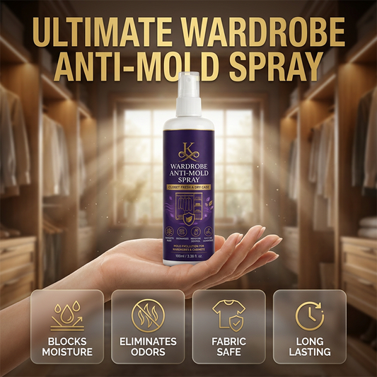 🧥🚫Anti-Schimmel-Spray für den Kleiderschrank – Schimmelentferner & Feuchtigkeitsregulierung 🦠💧