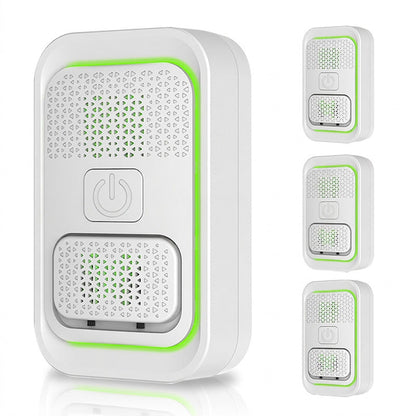 Mini purificador de aire con iones negativos que se enchufa a la red eléctrica