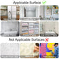 Transparentes rundes doppelseitiges Klebeband