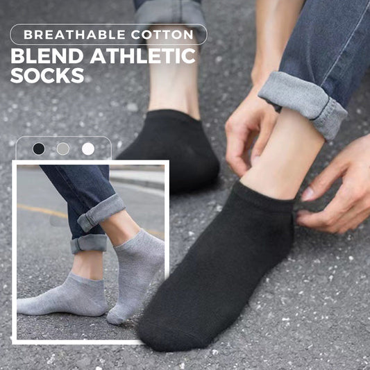 Atmungsaktive Sportsocken aus Baumwollmischung