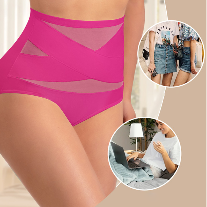 📢1 kaufen, 1 gratis💕Damen Unterwäsche mit hoher Taille und Bauchkontrolle
